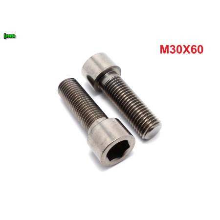 M30x60 tytanowa śruba imbusowa din 912 iso 4762 śruby tytanowe m20 grade 5